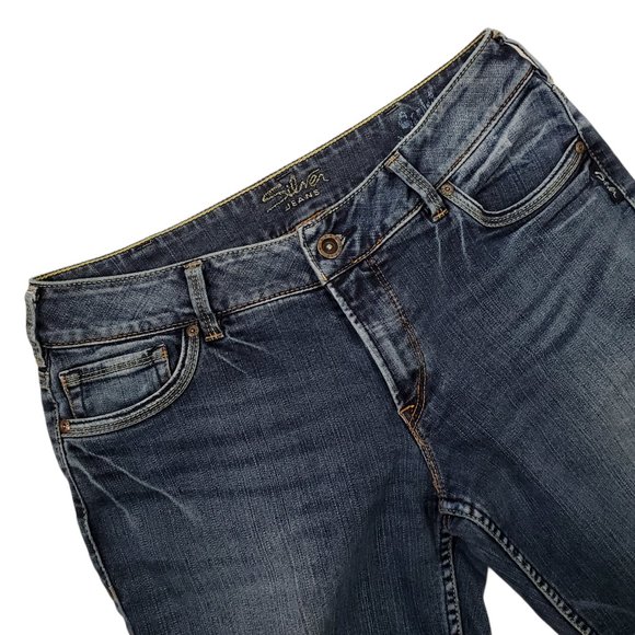 Silver Jeans Women's Suki Bootcut Mid Rise Size 32